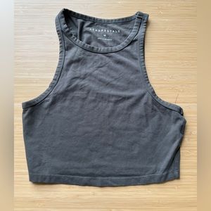 Aeropostale New Crop Top Olive Green size M